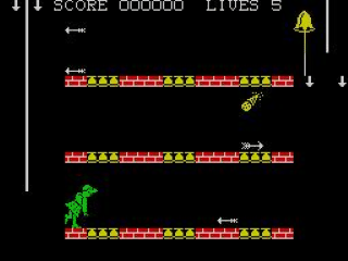 Hunchback II: Quasimodo's Revenge back cover for ZX Spectrum